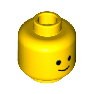 Mini Head No.1 - Bright Yellow