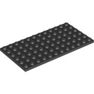 Plate 6X12 - Black
