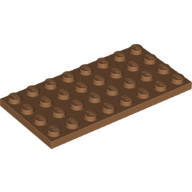 Plate 4X8 - Medium Nougat
