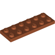 Plate 2X6 - Dark Orange