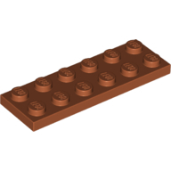 Plate 2X6 - Dark Orange