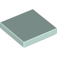 Flat Tile 2X2 - Aqua