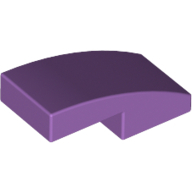 Plate W. Bow 1X2X2/3 - Medium Lavender