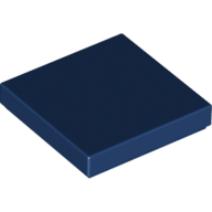 Flat Tile 2X2 - Earth Blue