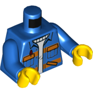 Mini Upper Part, No. 4204 - Bright Blue