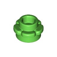 Flower 1X1 - Bright Green