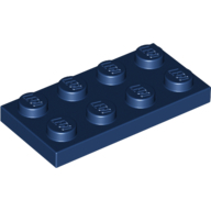 Plate 2X4 - Earth Blue