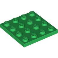 Plate 4X4 - Dark Green