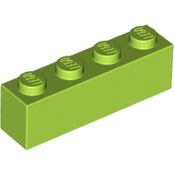Brick 1X4 - Bright Yellowish Green