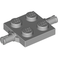 Bearing Element 2X2, Double - Medium Stone Grey