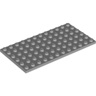 Plate 6X12 - Medium Stone Grey