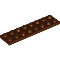 Plate 2X8 - Reddish Brown