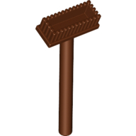 Mini Broom - Reddish Brown