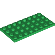 Plate 4X8 - Dark Green