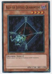 Ally of Justice Quarantine - HA03-EN051 - Super Rare - 1st Edition