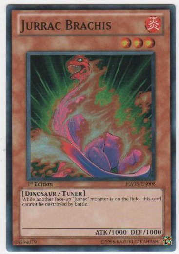 Jurrac Brachis - HA03-EN008 - Super Rare - 1st Edition