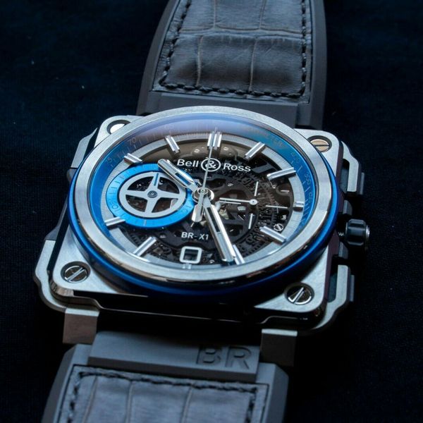 Bell & Ross BRX1-AL-TI-BLU - BR-X1 Hyperstellar