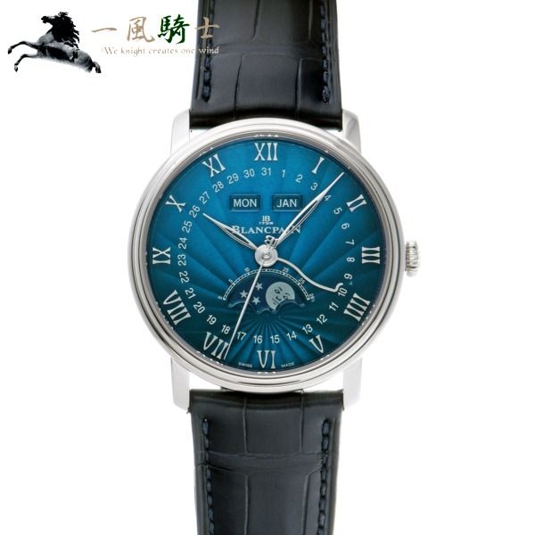 Blancpain 6654-1529-55B - Villeret Quantieme Complet 40mm