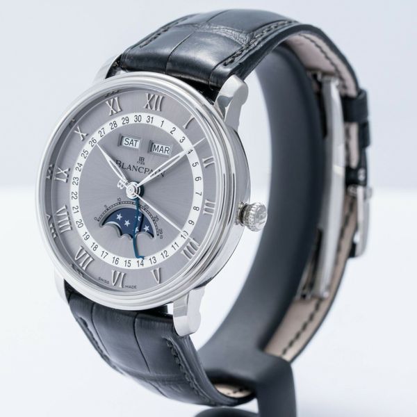 Blancpain 6654-1113-55B - Villeret Quantieme Complet 40mm
