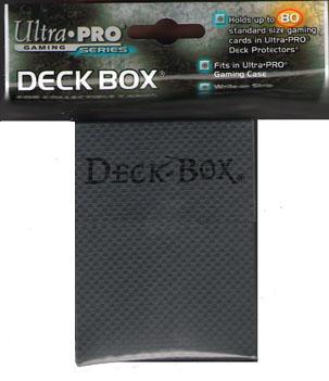 Ultra pro Textured Dungeon Black Deck Box