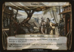 .Tember City - WPN (Planechase) - Oversized