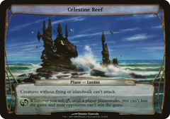 Celestine Reef - Planechase Plane Prerelease Promo