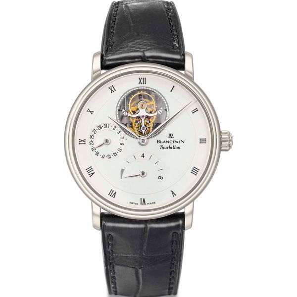 Blancpain 6025-1542-55B - Villeret Tourbillon 8 Jours