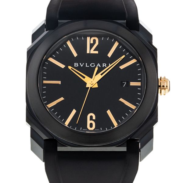 BVLGARI 102581 - Octo Solotempo 41 Ultranero