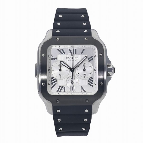 Cartier WSSA0017 - Santos Chronograph