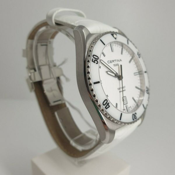Certina C0144101601100 - DS First Ceramic White