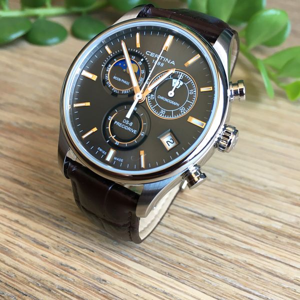 Certina C033.450.16.081.00 - DS-8 Chronograph Moon Phase