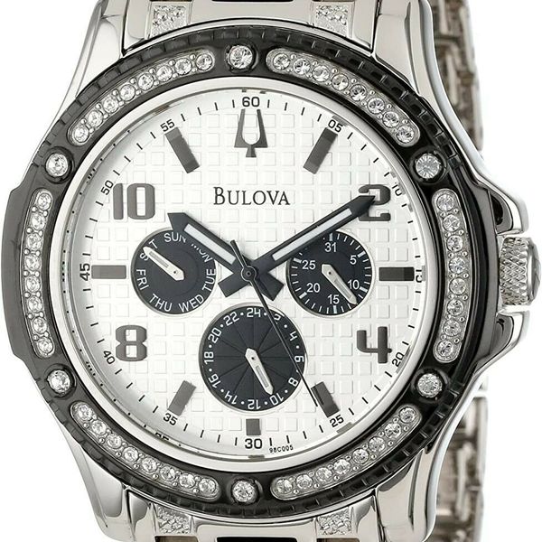 Bulova 98C005 - Crystal Day-Date