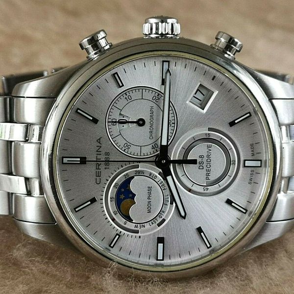 Certina C033.450.11.031.00 - DS-8 Chronograph Moon Phase