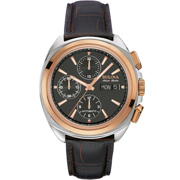 Bulova 65B167 - Accu-Swiss Chronograph