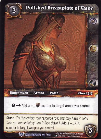 Polished Breastplate of Valor