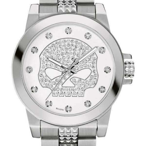 Bulova 76L176 - Crystal Harley-Davidson