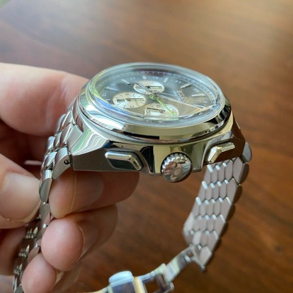 Bulova 63B187 - Accu-Swiss Telc Chronograph