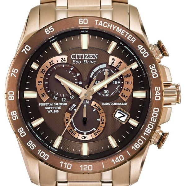 Citizen AT4106-52X - Eco-Drive Perpetual Chrono A-T