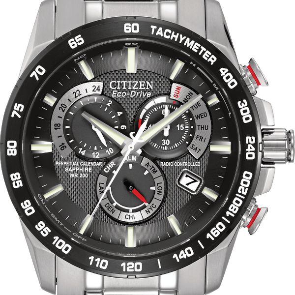 Citizen AT4008-51E - Eco-Drive Perpetual A-T Chronograph