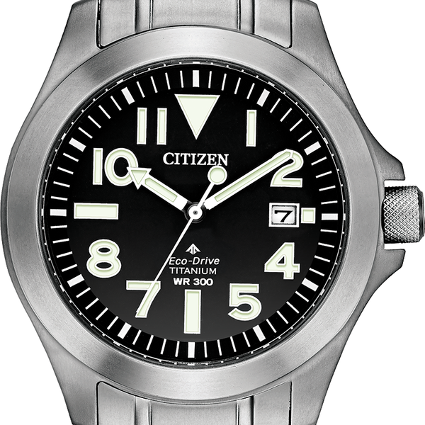 Citizen BN0118-55E - Promaster Tough Titanium Eco-Drive