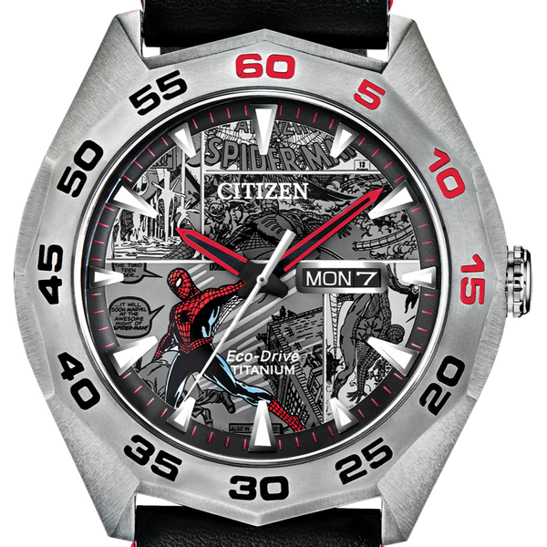 Citizen AW0061-01W - Eco-Drive Spiderman Limited Edition