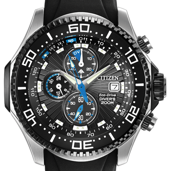 Citizen BJ2115-07E - Promaster Aqualand Eco-Drive Chronograph