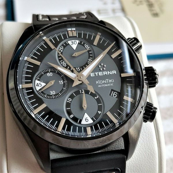 Eterna 1241.43.41.1306 - KonTiki Chronograph Full Black