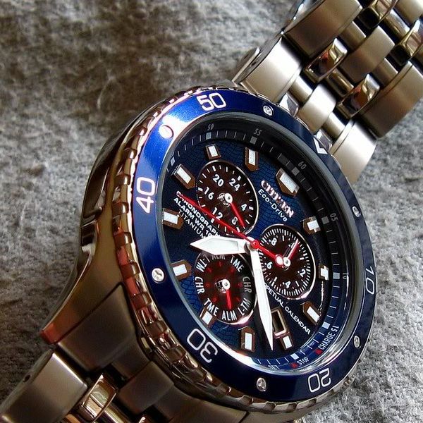 Citizen BL5350-59L - Eco-Drive Perpetual Calendar Chronograph