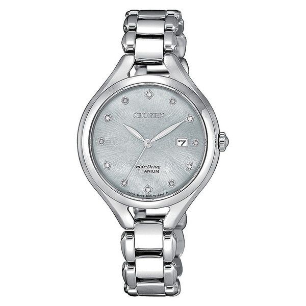 Citizen EW2560-86D - Eco-Drive Super Titanium