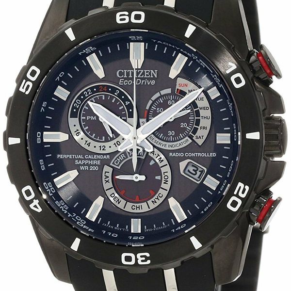 Citizen AT4027-06E - Eco-Drive Perpetual Calendar Chronograph