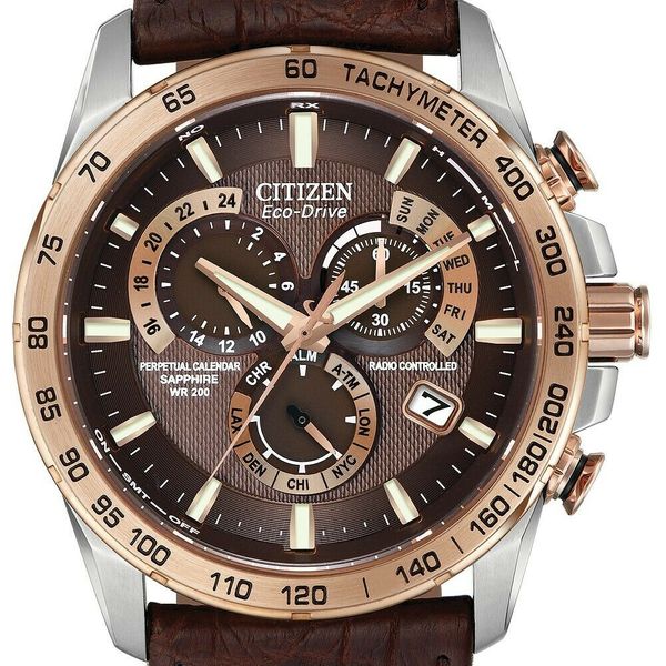 Citizen AT4001-00X - Eco-Drive Perpetual Calendar Chronograph