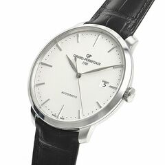 Girard-Perregaux 49551-11-132-BB60 - 1966 44 Stainless Steel Black Alligator Strap