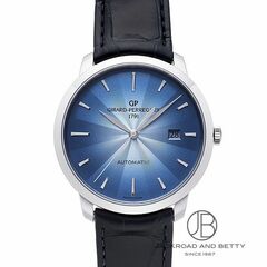 Girard-Perregaux 49555-11-431-BB60 - 1966 40 Stainless Steel Blue Alligator Strap