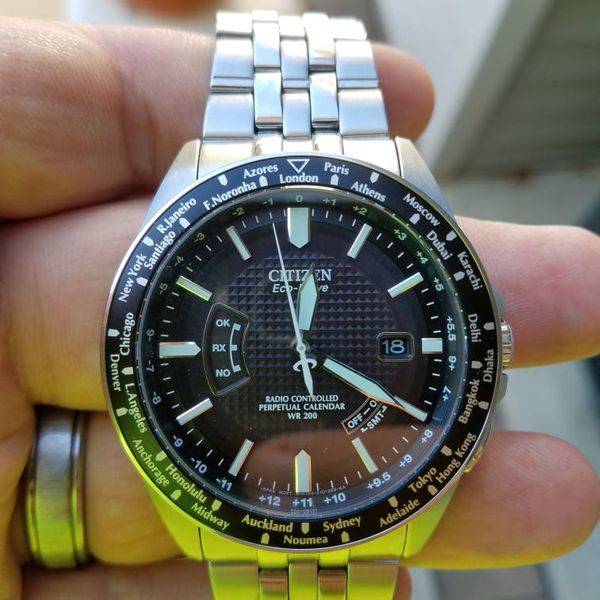 Citizen CB0020-52E - Eco-Drive Perpetual Calendar A-T